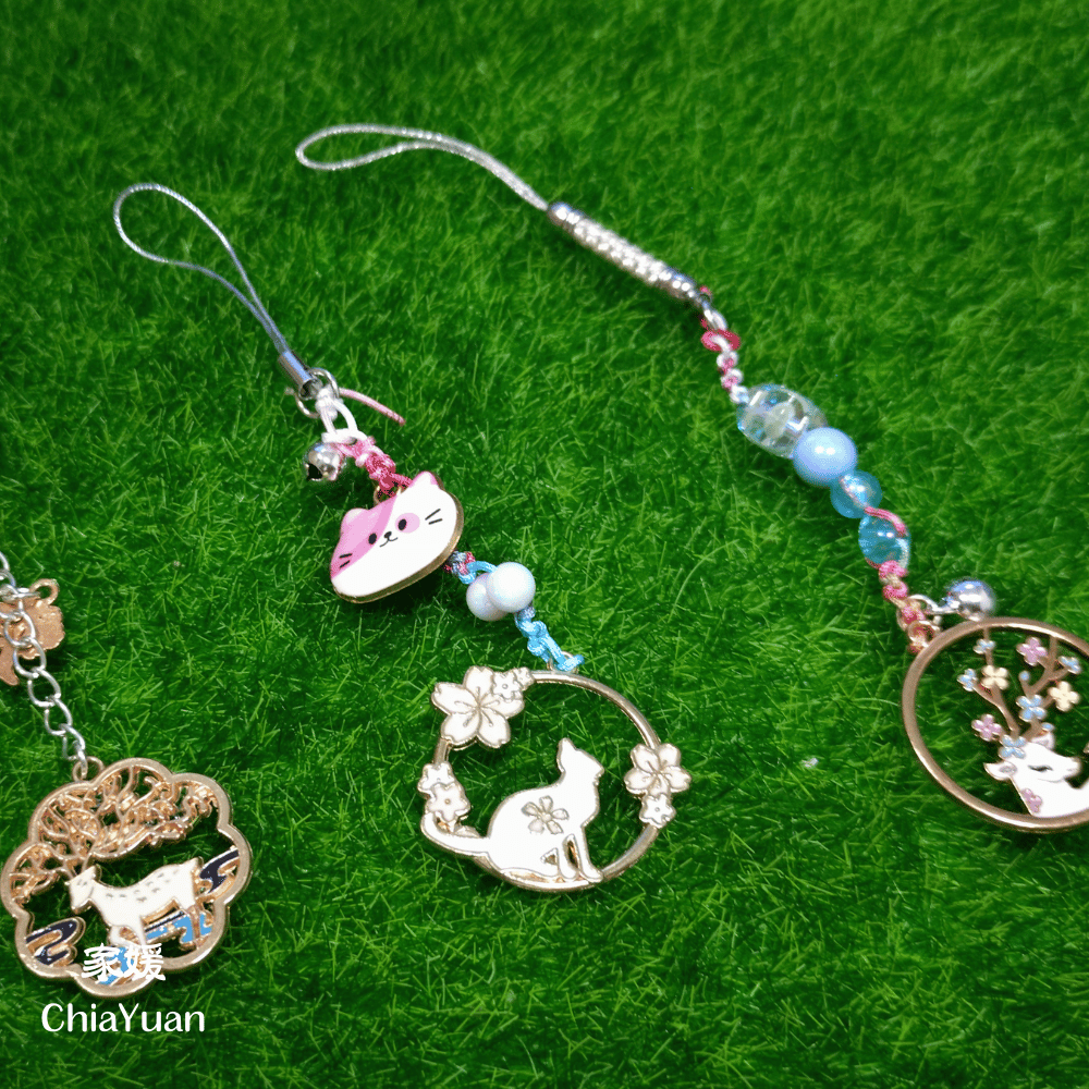 ♥︎ChiaYuan♥︎鹿與貓創意吊飾