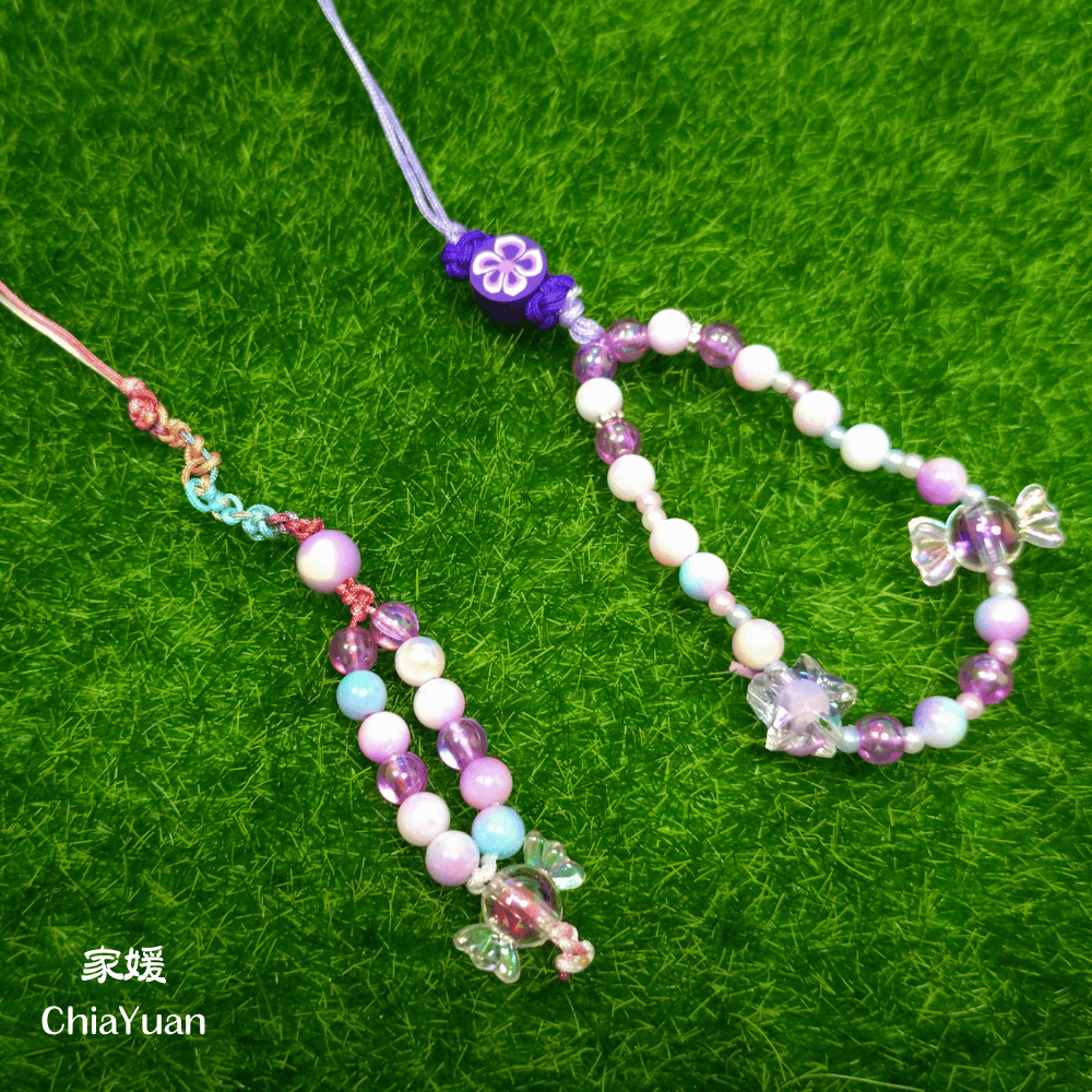 ♥︎ChiaYuan♥︎串珠吊環創意吊飾