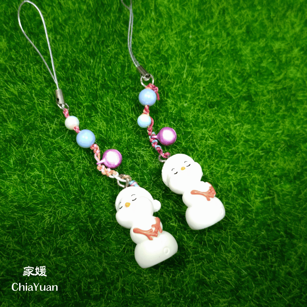 ♥︎ChiaYuan♥︎雪人創意吊飾